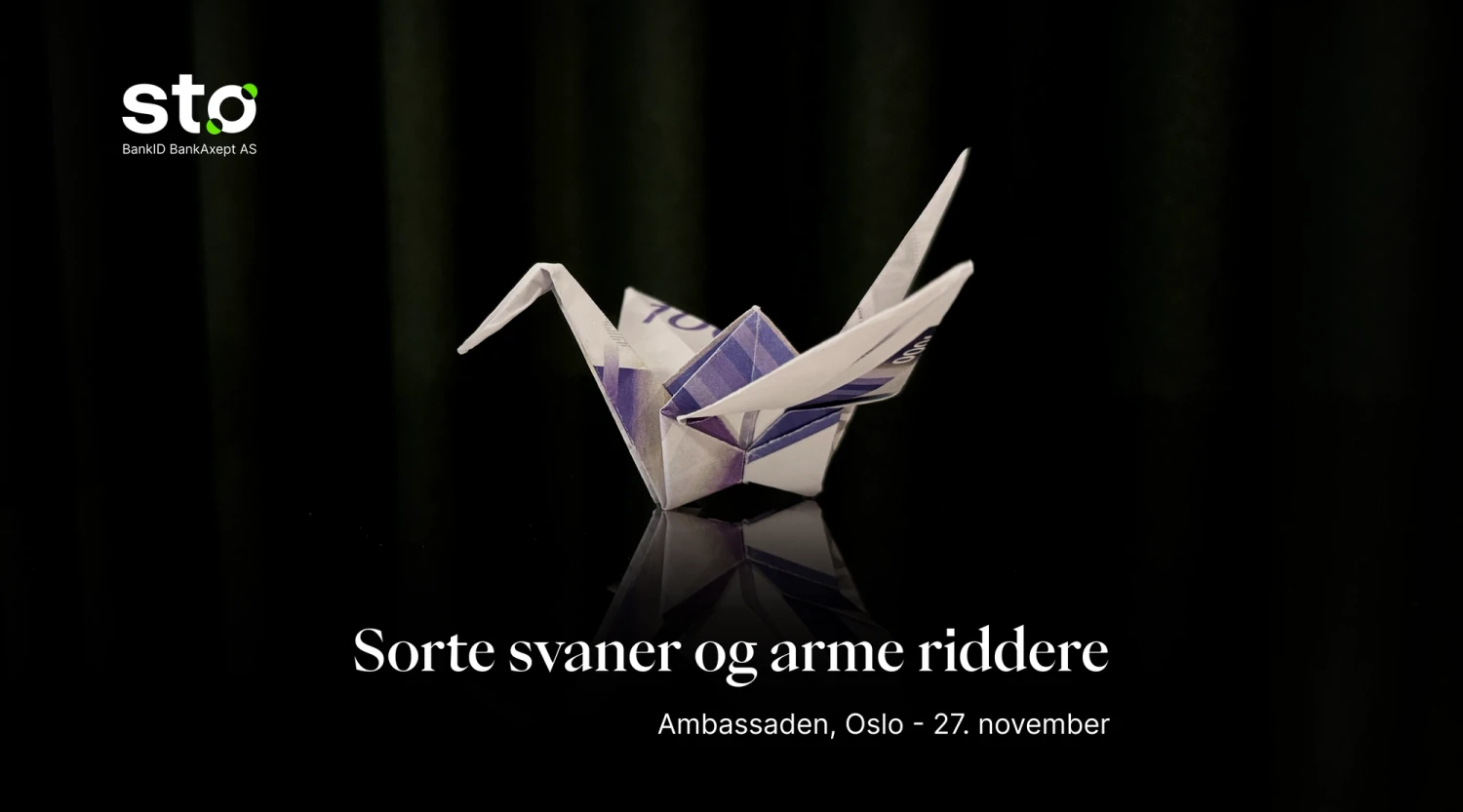 Plakat for konferansen "sorte svaner og arme riddere"