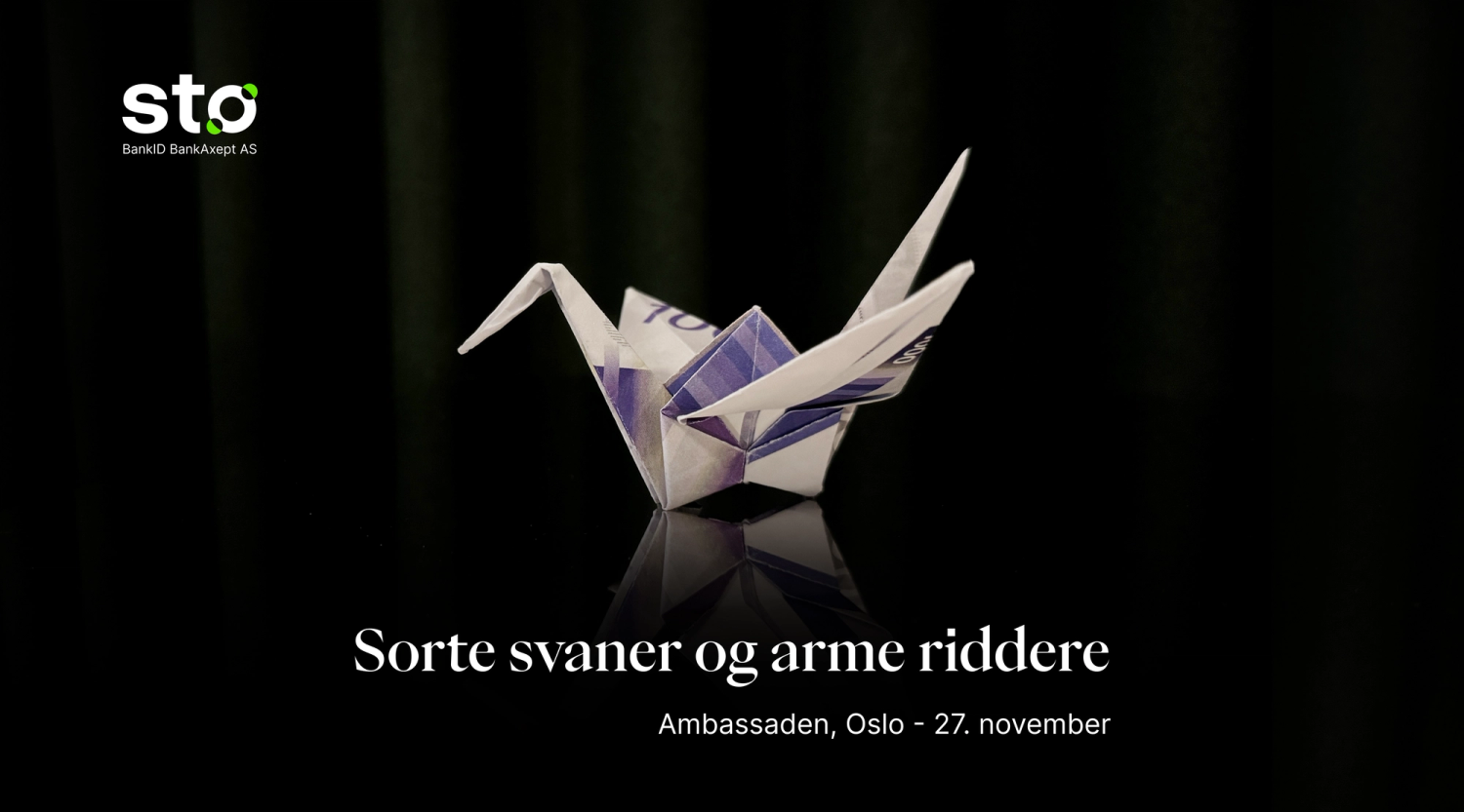 Plakat for konferansen "sorte svaner og arme riddere"